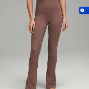 Lululemon WOMEN'S Align High-Rise Mini-Flared Pant 32" Dark Oxide SIZE 4